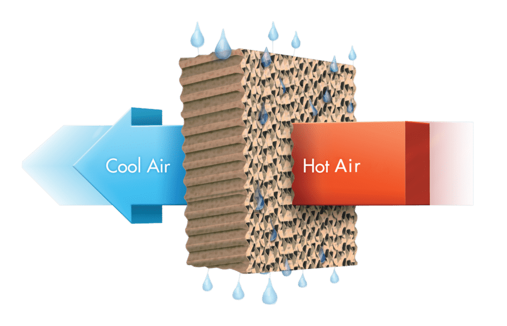 How Does Evaporative Cooling Work? Portacool