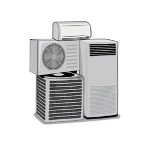 illustration of air conditioning units