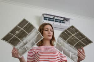 air conditioning isn't cooling the house - dirty air conditioning air filters
