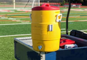 hydration station for high school summer sports
