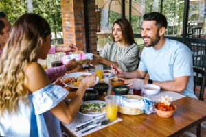 Evaporative Cooler for Restaurant Outdoor Patio