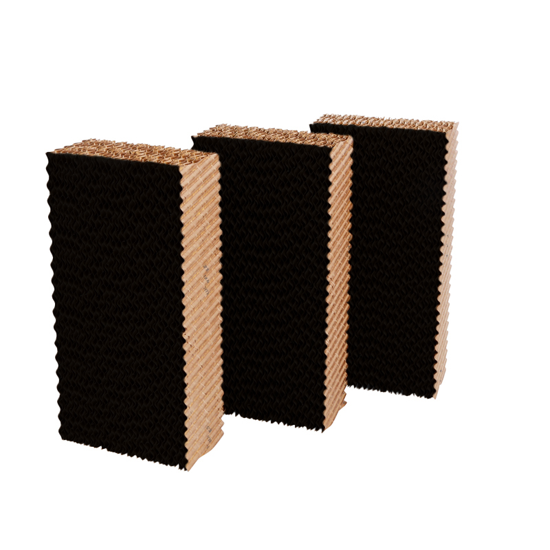 Three upright dark textured rectangular blocks, resembling Jetstream 240 HydroTek Replacement Media Set - Set of 3, angled for depth on a white background.