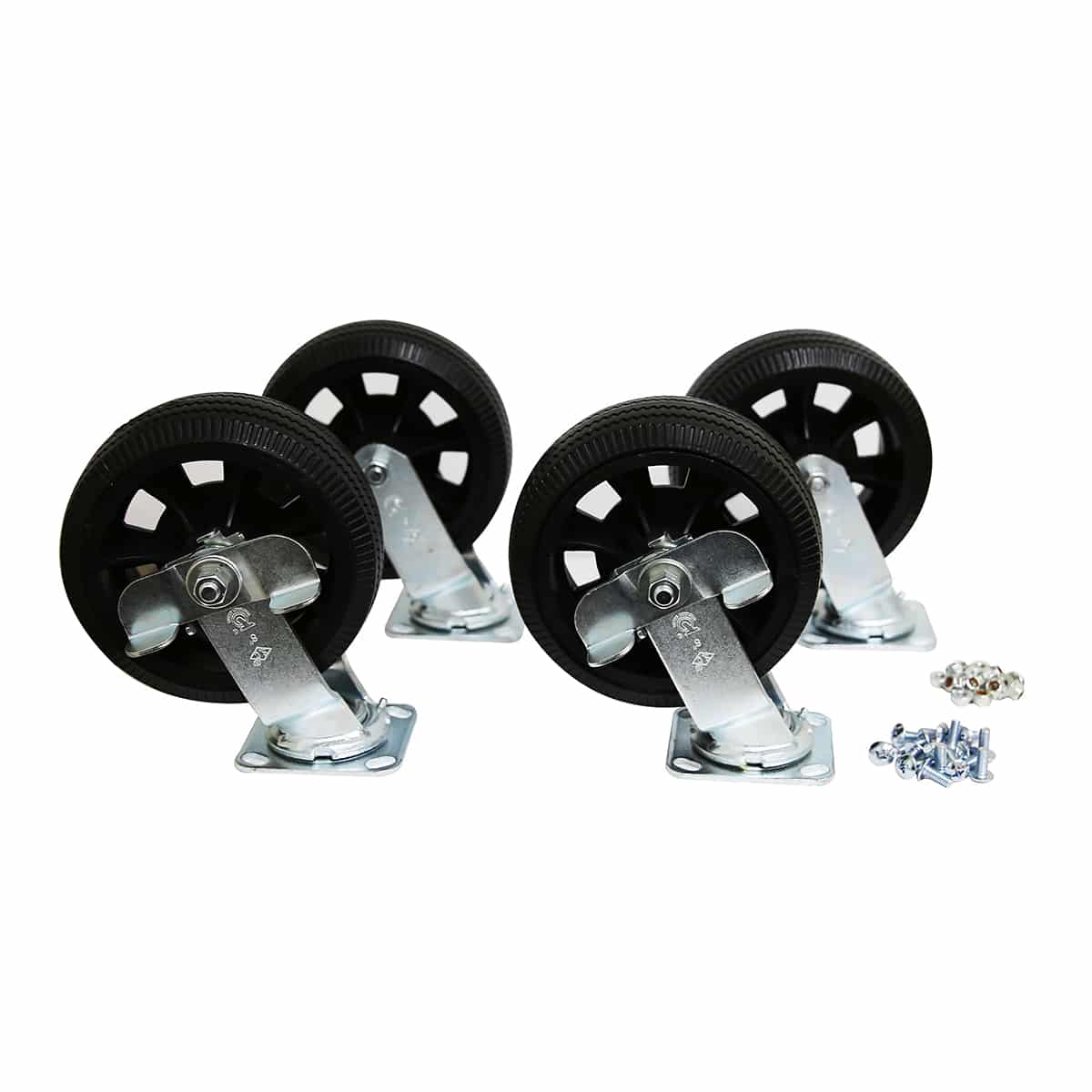 Rough-Terrain Caster Kit (2)CSTR0006, (2)CSTR0007